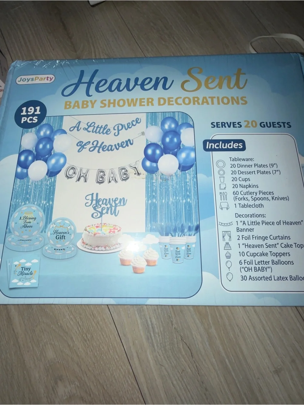 Baby shower decorations